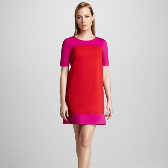 Kate Spade Raquel dress Red Pink Size 4 - Picture 1 of 4